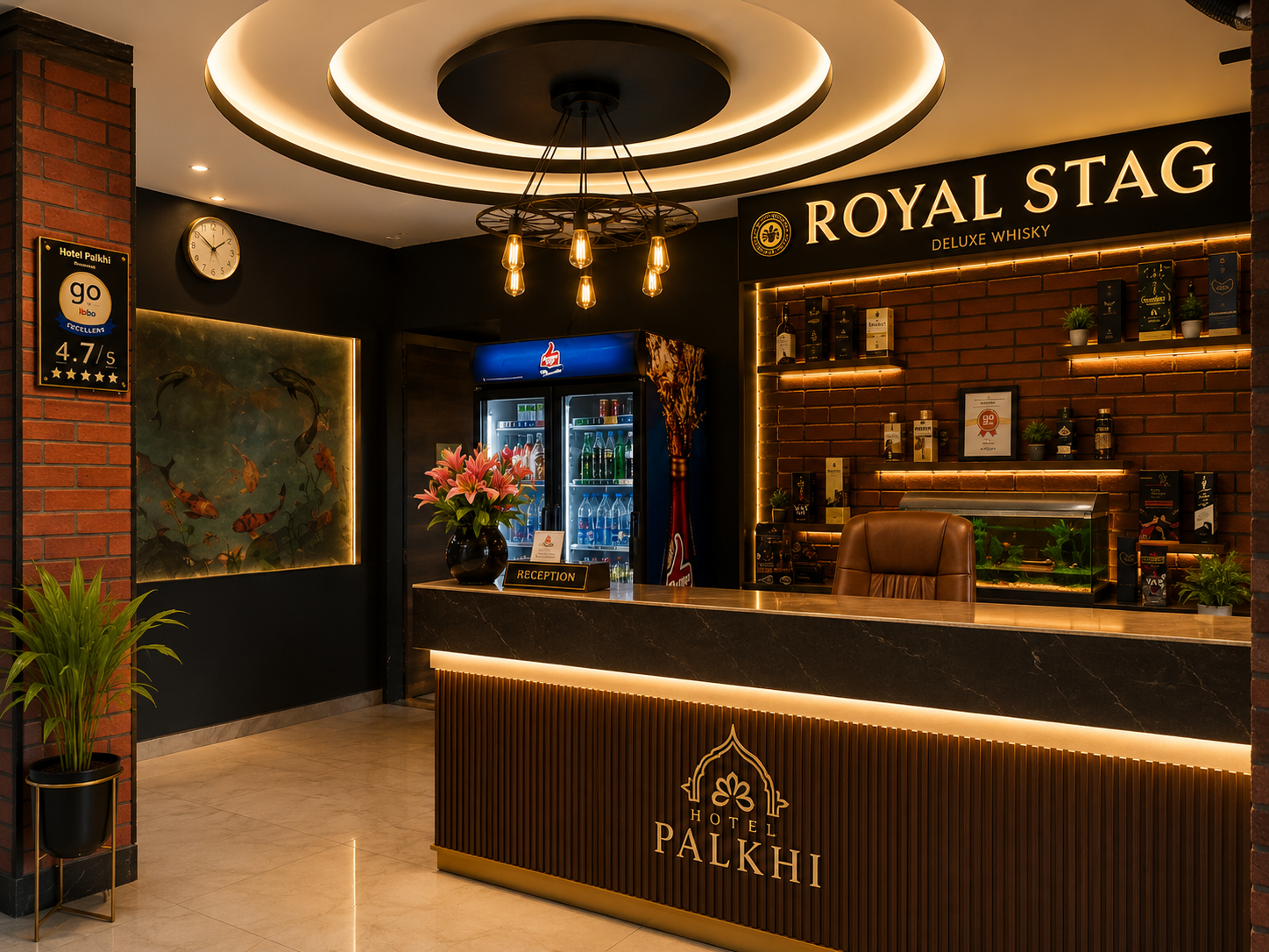 Hotel Palkhi lobby